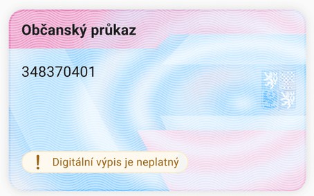 Neplatný doklad